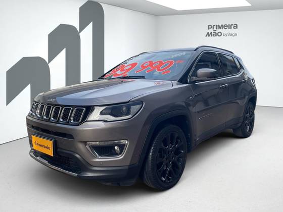 JEEP COMPASS 2.0 16V FLEX LIMITED AUTOMÁTICO JEEP COMPASS 2.0 16V FLEX LIMITED AUTOMÁTICO